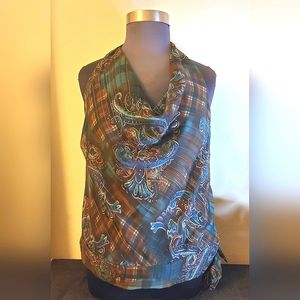 Lane Bryant Size 20 Draped Neck Halter Top